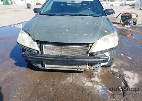 2005 Honda Civic Lx из США, поврежденный, VIN 1HGEM21565L048013